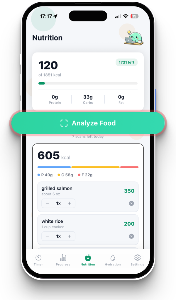 Scansiona il tuo cibo.